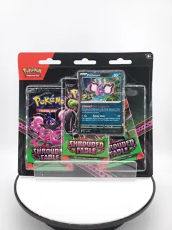 Pokemon TCG Scarlet and Violet Shrouded Fable 3 Pack Booster Blister - Image 2