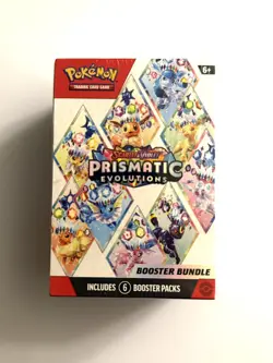 Pokemon TCG: Scarlet & Violet Prismatic Evolutions Booster Bundle Factory Sealed - Image 1