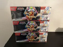 Pokemon Prismatic Evolutions Surprise Box And Booster Bundle Sealed (Lot of 3) - Image 1