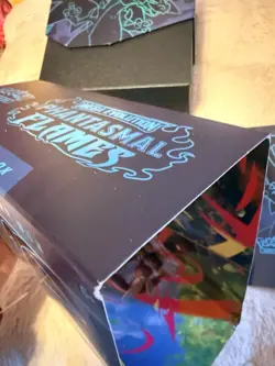 Pokemon TCG: Phantasmal Flames ETB Box & SOME Accessories NO PACKS NO PROMO - Image 3