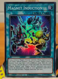 YuGiOh - NM - 1st Edition - Magnet Induction - KICO-EN009 - Super Rare - Image 1