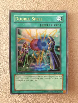YUGIOH DOUBLE SPELL ULTRA RARE MFC-106 1ST ED NM - Image 1