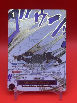Ground Death Event Manga Alt Art OP14-096 One Piece TCG English - Image 1