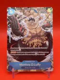 Monkey.D.Luffy OP11-058 Treasure Rare Carrying On His Will One Piece TCG English - Image 1
