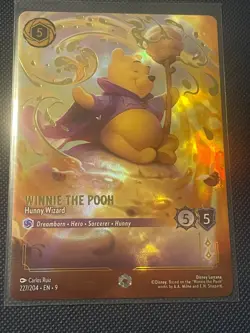 Disney Lorcana - Winnie the Pooh - Hunny Wizard (Enchanted) - Fabled 227/204 - Image 2