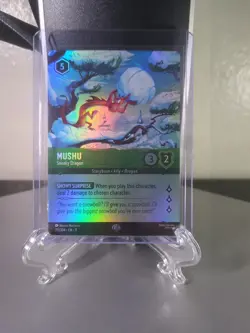 Mushu - Sneaky Dragon (Epic) 212/204 Winterspell Holo Disney Lorcana - Image 1
