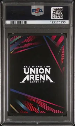 Union Arena Black Clover Asta SR 3 Star Signature PSA 9 - Image 2