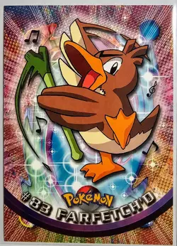 Farfetch'd #83 2000 Topps Pokemon TV Animation Edition - Image 1