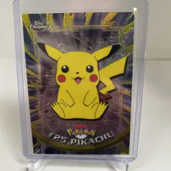 Topps Pokemon #25 Pikachu Foil - Image 1