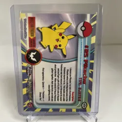 Topps Pokemon #25 Pikachu Foil - Image 2