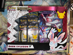 Celebrations Lances Charizard + Dark Sylveon V Box collection set Sealed Pokemon - Image 1