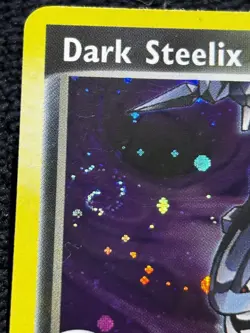2004 Dark Steelix Team Rocket Returns Swirl! Pokemon TCG 10/109 Rare Holo LP - Image 5