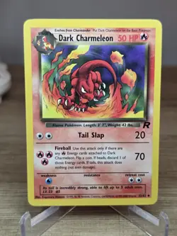 Dark Charmeleon 32/82 Team Rocket Pokemon TCG Unlimited - Image 1