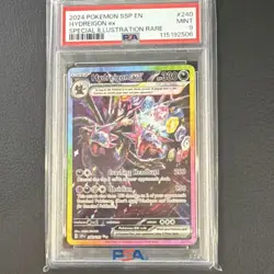 Pokemon Hydreigon EX Special Illustration Rare Surging Sparks 240/191 Holo PSA 9 - Image 1