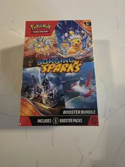 Pokemon TCG Scarlet & Violet Surging Sparks Booster Bundle Box 6 Packs - Image 1
