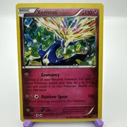 Xerneas 96/146 Cracked Ice Holo - 2014 Pokemon XY Base Set - LP - Image 1