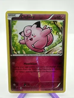 Clefairy - 70/111 - Reverse Holo - XY: Furious Fists - Pokemon - LP - Image 1