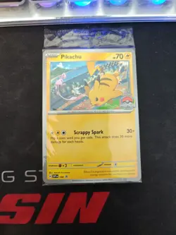 Pikachu Mew SVP Worlds 190 Pokemon Center Promo 2024 World Championships Sealed - Image 1