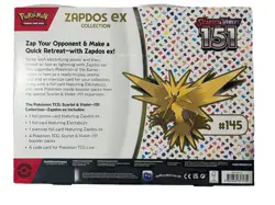 Pokemon TCG: Scarlet & Violet-151 Zapados ex Collection Booster Box 820650855269 - Image 3