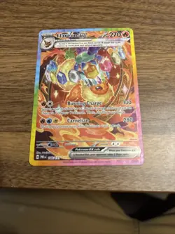 Pokemon Flareon ex 146/131 Prismatic Evolutions Special Illustration Rare NM/M! - Image 4