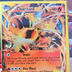 The Pokemon Company Charizard EX XY29 XY Promo Holo Basic 180 HP Fire Blast - Image 1