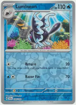 LUMINEON 036/142 STELLAR CROWN POKEMON (REVERSE HOLO, NM) - Image 1