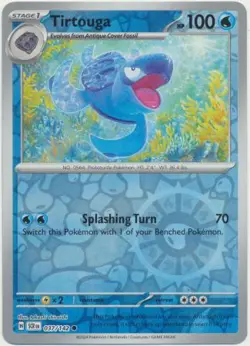 TIRTOUGA 037/142 STELLAR CROWN POKEMON (REVERSE HOLO, NM) - Image 1