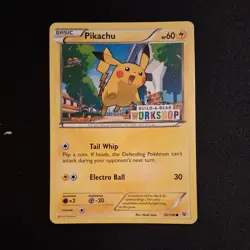 Pokemon TCG Pikachu Build-A-Bear Workshop Promo 20/108 Promo Promo - Image 1