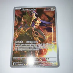 Pokemon Zamazenta Illustration Rare 201/182 Destined Rivals EN 2025 - Image 1