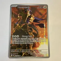 Pokemon Zamazenta Illustration Rare 201/182 Destined Rivals EN 2025 - Image 3