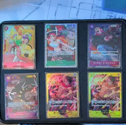 One Piece Japanese Foil Lot—12 Cards all full art cards with exception of Nami - Image 1