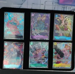 One Piece Japanese Foil Lot—12 Cards all full art cards with exception of Nami - Image 3