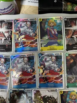 One Piece English Card Lot SR NM 45 Cards Lot From OP13 + PRB02 - Image 4