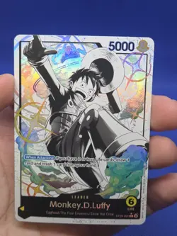 One Piece Starter Deck 29: Egghead Monkey D Luffy ST29-001 Parallel Alternate NM - Image 2