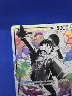 One Piece Starter Deck 29: Egghead Monkey D Luffy ST29-001 Parallel Alternate NM - Image 3
