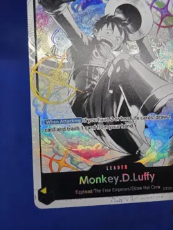 One Piece Starter Deck 29: Egghead Monkey D Luffy ST29-001 Parallel Alternate NM - Image 5