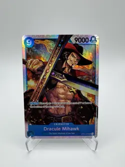 One Piece - Dracule Mihawk OP01-070 Romance Dawn Foil - English - Image 1