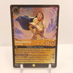 Disney Lorcana Pocahontas Peacekeeper (Foil) 22/204 Winterspell - Image 1