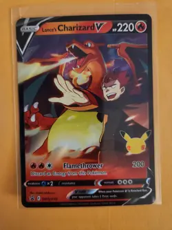 Lance's Charizard V SWSH133 SWSH: Sword & Shield Promo Cards Holo - Image 1