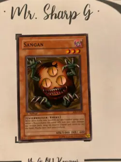 SANGAN - 1. AUFLAGE SDJ-G019 DEUTSCH Yu-Gi-Oh! CARD COMMON KONAMI TCG OCG 2003 - Image 3
