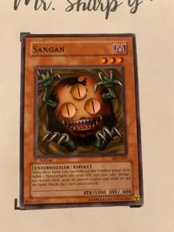 SANGAN - 1. AUFLAGE SDJ-G019 DEUTSCH Yu-Gi-Oh! CARD COMMON KONAMI TCG OCG 2003 - Image 4