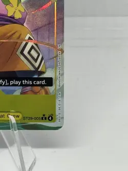 Jinbe ST29-005 Parallel FULL ART Starter Deck Promo One Piece Card English - Image 5