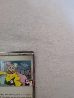 Iono 185/193 Holo Pokemon Prize Pack Series 4 Promo Pokemon Card Play Stamp - Image 3