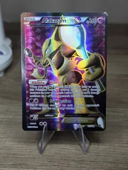 Alakazam EX 117/124 (Full Art) Ultra Rare XY - Fates Collide Pokemon Card - Image 3