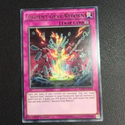 RATE-EN070 Ancient Gear Reborn Rare 1st Edition NM Yugioh Card - Image 1