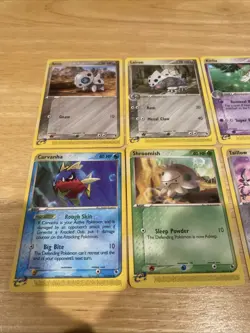 Vintage Ruby And Sapphire E-Reader Pokemon Card Lot - 10 Cards LP-MP - Image 2