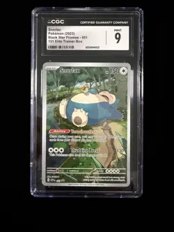Snorlax 051 Sv: Scarlet & Violet Promo Cards Holo - Image 1