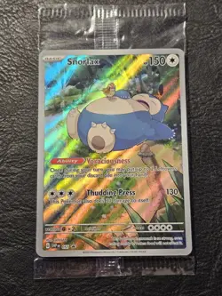 Snorlax 051 Sv: Scarlet & Violet Promo Cards Sealed - Image 1