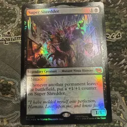 MTG Super Shredder - Foil, NM-Mint, English Teenage Mutant Ninja Turtles - Image 1
