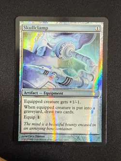 Skullclamp (FOIL) - From the Vault (Exiled) Magic the Gathering - Image 1